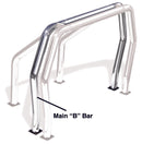 Go Rhino RHINO Bed Bar - Rear Main B bar - Chrome-1