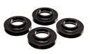 Energy Suspension 97-06 Jeep Wrangler TJ / 84-01 Cherokee Black Fr/Rear Coil Lift Isolator Set of 4-2