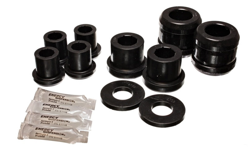 Energy Suspension 04-07 Mazda RX8 Black Front Control Arm Bushing Set - 0