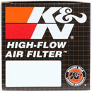 K&N Universal Chrome Filter 2 1/8in FLG / 4in x 3in Bottom / 2in Top / 2 3/4in Height (2 Per Box)-5