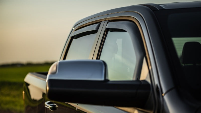 EGR 2019 Dodge Ram 1500 Crew Cab SlimLine In-Channel Window Visors Set of 4 - Dark Smoke