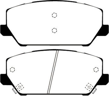 EBC 2019+ Hyundai Veloster (2nd Gen) N 2.0T Bluestuff Front Brake Pads - 0