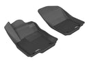3D MAXpider 2012-2018 Mercedes-Benz GLE-Class/GLS-Class/ML-Class Kagu 1st Row Floormat - Black-1