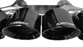 Corsa 2014-2020 Chevrolet Corvette 6.2L V8 Quad 45in Polished Black Pro-Series Tip Kit - 0