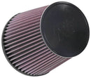 K&N Universal Clamp-On Air Filter 5in FLG / 6-1/2in B / 5in T / 6-1/2in H-1
