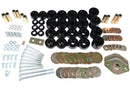 Energy Suspension 91-97 Toyota Land Cruiser FJ80 Body Mount Set w/ Hardware - Black-1