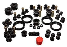 Energy Suspension 99-00 Honda Civic Si Black Hyper-Flex Master Bushing Set - 0