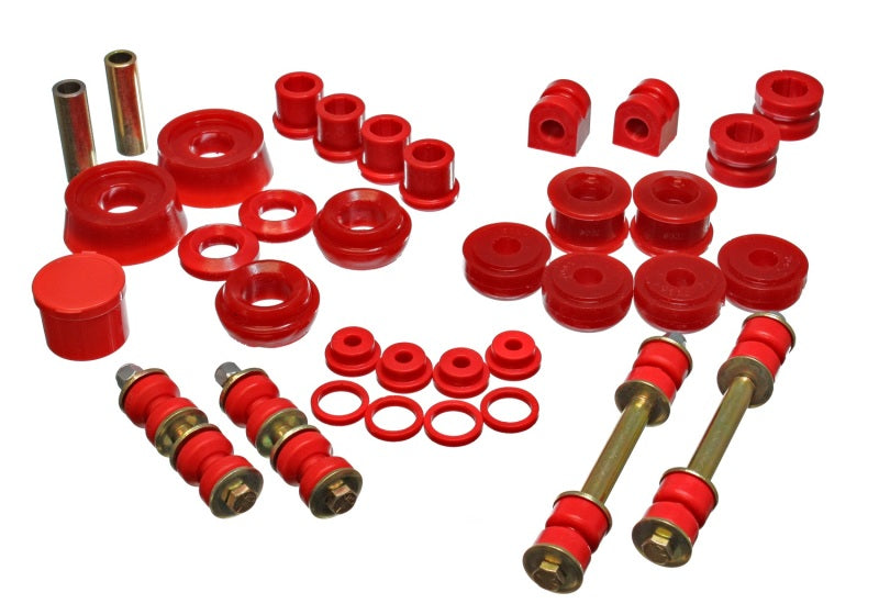 Energy Suspension 03-05 Dodge SRT-4 FWD Red Hyper-flex Master Bushing Set - 0