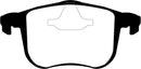 EBC 06-11 Saab 9-3 2.0 Turbo (Aero) Yellowstuff Front Brake Pads-5