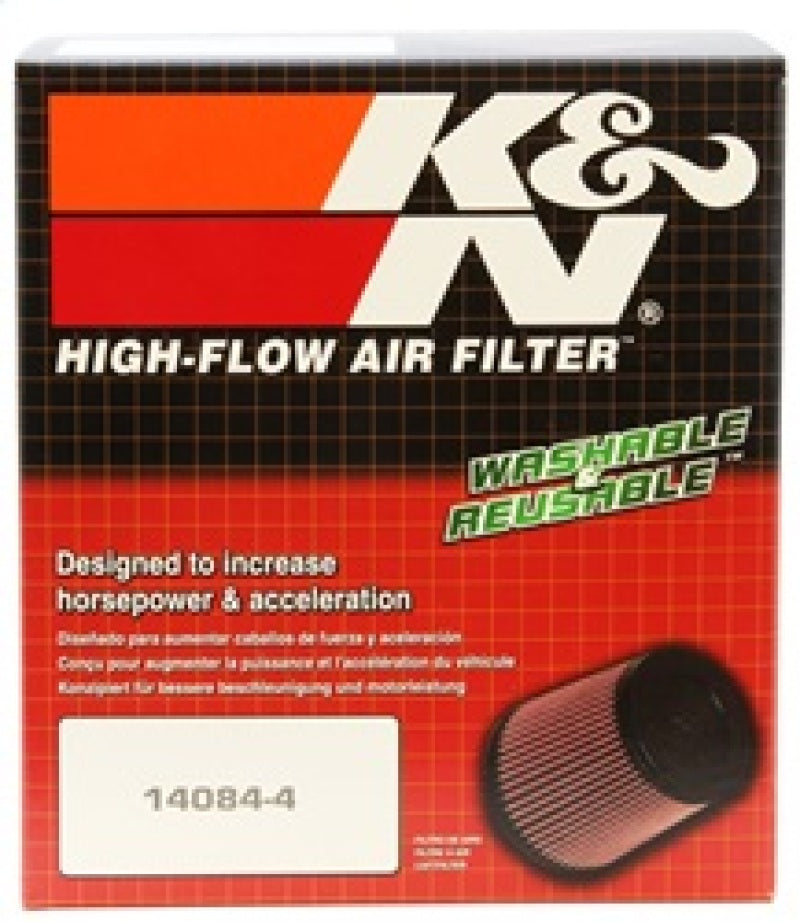 K&N Universal Clamp-On Air Filter 3-1/4in FLG / 5-3/4in B / 3-1/2in T / 5-7/16in H