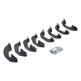 Go Rhino 07-21 Toyota Tundra DC/CC 4DR Mounting Brackets(V-Series V3/RB10 Slim/RB20 Slim) - Tex. Blk - 0
