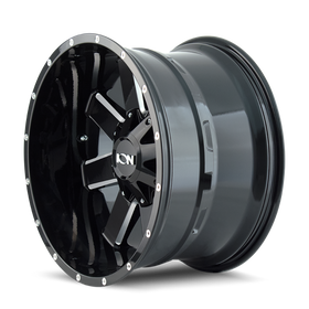 ION Type 141 17x9 / 6x135 BP / 18mm Offset / 106mm Hub Gloss Black Milled Wheel