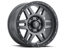 ICON Six Speed 17x8.5 6x5.5 0mm Offset 4.75in BS 108mm Bore Titanium Wheel-1