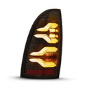 AlphaRex 05-15 Toyota Tacoma LUXX LED Taillights Alpha Blk w/Activ Light/Seq Signal-7