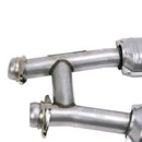 BBK 86-93 Mustang 5.0 High Flow H Pipe With Catalytic Converters - 2-1/2-13