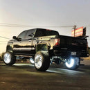 Oracle LED Illuminated Wheel Rings - Double LED - White-29