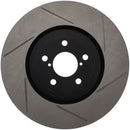 StopTech Power Slot 05-08 LGT Front Right Slotted Rotor-1