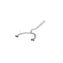 MBRP 2022+ Subaru WRX 3in Cat-Back Dual Split Rear Quad Tips Race Profile Exhaust-1