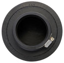 K&N Filter Universal Rubber Filter 3in Flange ID 6in Base OD 5.125in Top OD 5in Height-5