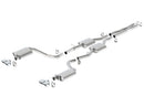 Borla 15-16 Dodge Challenger R/T 5.7L Dual Rectangle Angle Cut Dual Split Rear Exit ATAK Exhaust-1