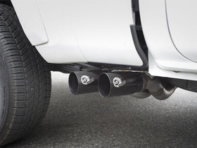 aFe Rebel Exhausts Cat-Back SS 16 Toyota Tacoma V6-3.5L w/ Black Tips - 0