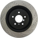 StopTech Infiniti G37 / Nissan 370Z SportStop Slotted & Drilled Front Left Rotor-13