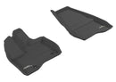 3D MAXpider 2011-2014 Ford Explorer Kagu 1st Row Floormat - Black-1
