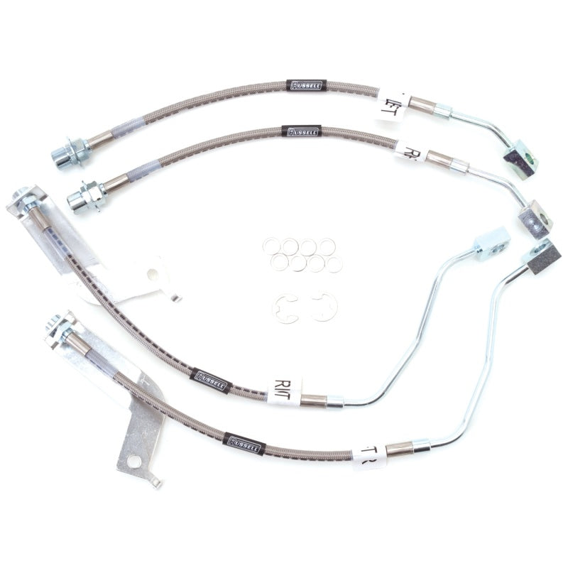 Russell Performance 99-04 Ford Mustang with Traction Control (Except Cobra) Brake Line Kit - 0