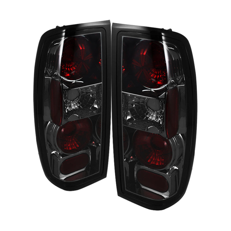 Spyder Nissan Frontier 98-00 Euro Style Tail Lights Smoke ALT-YD-NF98-SM - 0