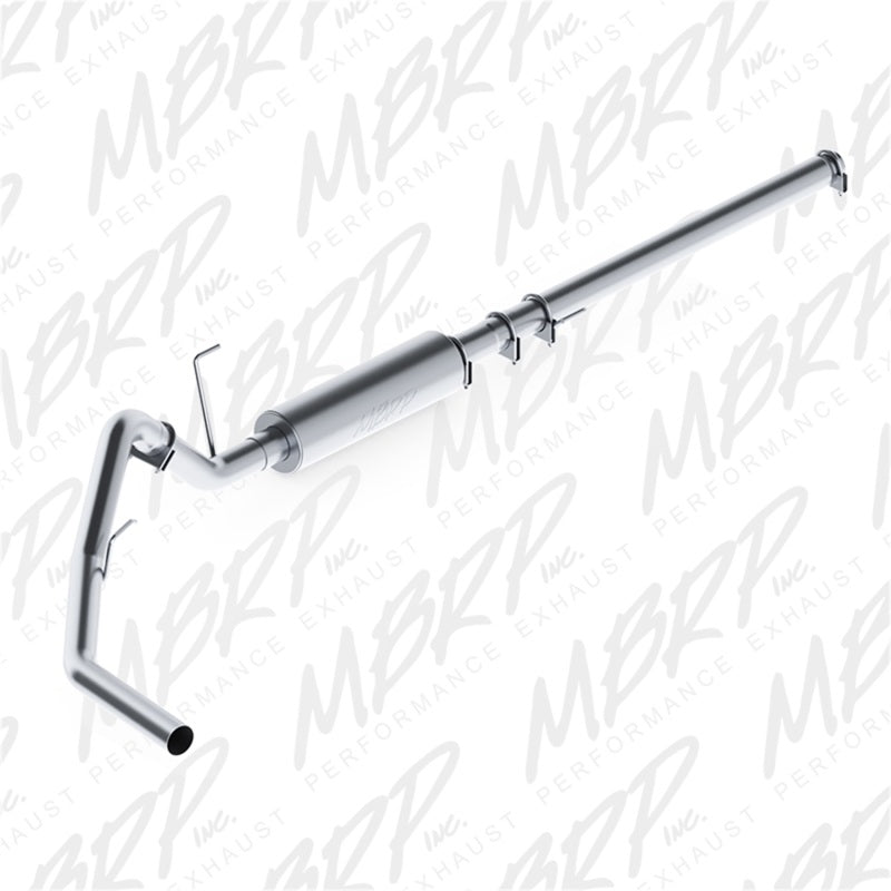 MBRP 2004-2008 Ford F150 EC/CC-SB 3in Cat Back Single Side AL P Series Exhaust - 0