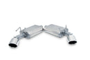 Gibson 10-15 Chevrolet Camaro LS 3.6L 2.25in Axle-Back Dual Exhaust - Aluminized-1