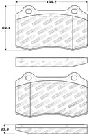 StopTech Performance 00-06 Jaguar S Typre R / XJ R / XJR-S / XJ Sport Rear Brake Pads-3