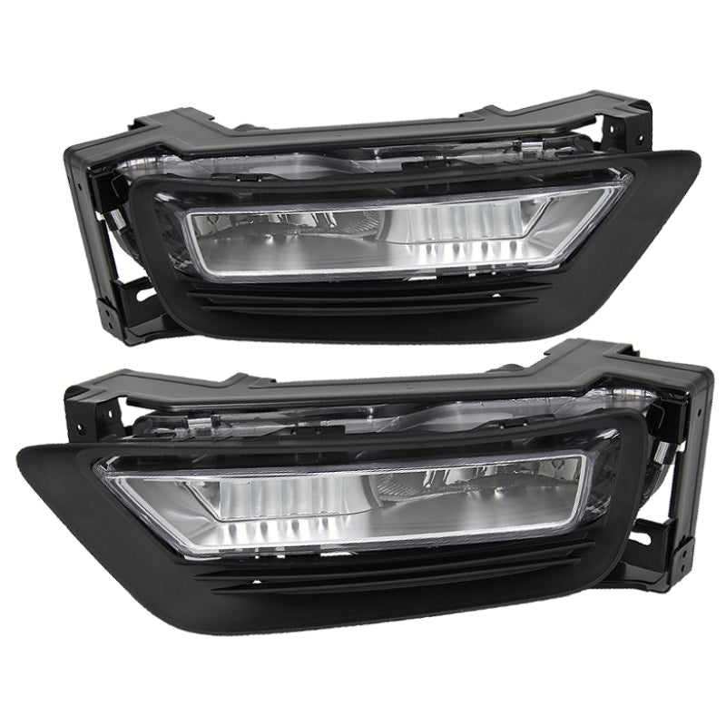 Spyder Honda Accord 2013-2015 4Dr OEM Fog Lights W/Switch- Clear FL-HA2013-4D-C - 0