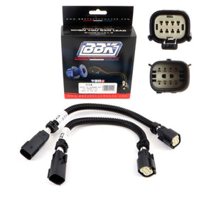 BBK 05-20 Dodge Hellcat 6.2L 6 Pin Front O2 Sensor Wire Harness Extensions 12 (pair) - 0