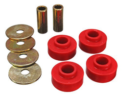 Energy Suspension 89-97 Ford Thunderbird / 99-04 Mustang Cobra Red Differential Carrier Bushings - 0