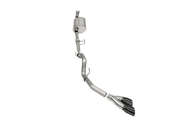 Corsa 2021-2025 Ford F-150 SuperCab/6.5in Bed 3.5L V6 Sport Cat-Back Single Side Exit-