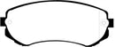 EBC 89-94 Nissan Skyline (R32) 1.8 Yellowstuff Front Brake Pads-5