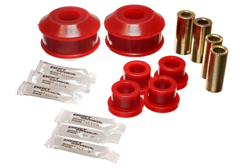 Energy Suspension 03-05 Mitsubishi Lancer EVO 8 Red Front Control Arm Bushing Set - 0