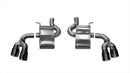 Corsa 2017-2024 Chevrolet Camaro SS 6.2L V8 2.75in Black Xtreme Axle-Back Exhaust-2