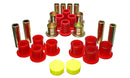 Energy Suspension 87-04 Dodge Dakota / 98-03 Durango 4WD Red Front End Control Arm Bushing Set-1