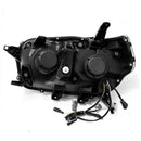 AlphaRex 10-13 Toyota 4Runner LUXX LED Proj Headlights Plank Style Alpha Black w/Seq Signal/DRL-8