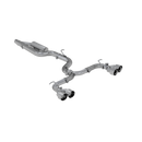 MBRP 15-19 VW Golf R 3in Cat Back Single Exit Exhaust Pro Series w/ Valve Delete - T304-2