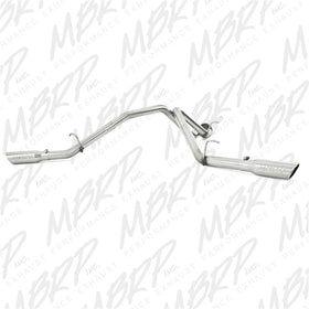 MBRP 2009 Chev/GMC 1500 4.8/5.3L EC/CC (excluding 8 bed) Cat Back Dual Split Side - 0