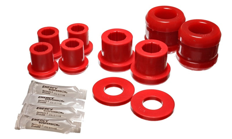 Energy Suspension 04-07 Mazda RX8 Red Front Control Arm Bushing Set - 0