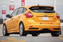 Rally Armor 12-19 Ford Focus ST / 16-19 RS Nitrous Blue UR Mud Flap w/White Logo-4