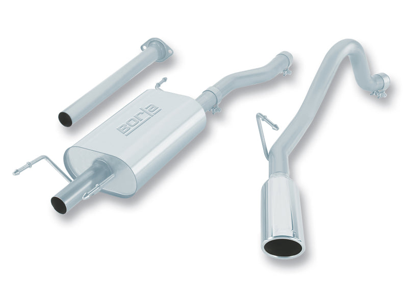 Borla 05-12 Toyota Tacoma 4.0L AT/MT 2/4WD CC/SH  EC/LB 2&4Dr Catback Exhaust - 0