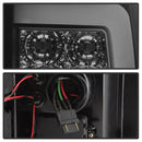 Spyder 07-13 Silverado (Will Not Work w/2010 921 Bulb)V3 Tail Lights Blk Smk ALT-YD-CS07V3-LBLED-BSM-14