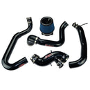 Injen 03-06 Evo 8/9/MR Cast Aluminum Intake System w/ Full Intercooler Piping Black Short Ram Intake-3