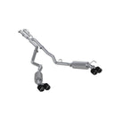 MBRP 20-21 Ford Explorer ST 3.0L Ecoboost SS 2.5in Dual Rear Exit w/ Carbon Fiber Quad Tips - T304-1