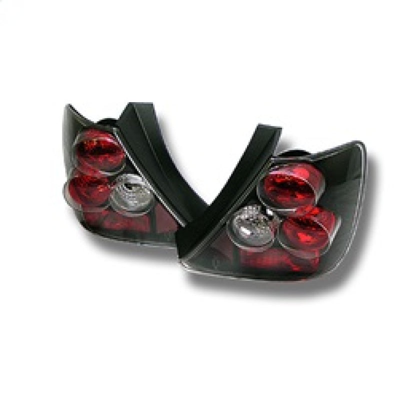 Spyder Honda Civic Si 03-05 Hatchback 3DR Euro Style Tail Lights Black ALT-YD-HC03-3D-BK - 0